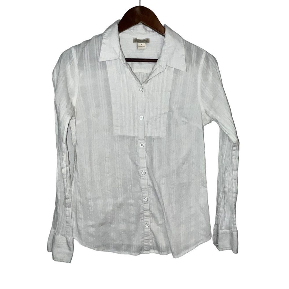 Lucky Brand White Button Down Shirt